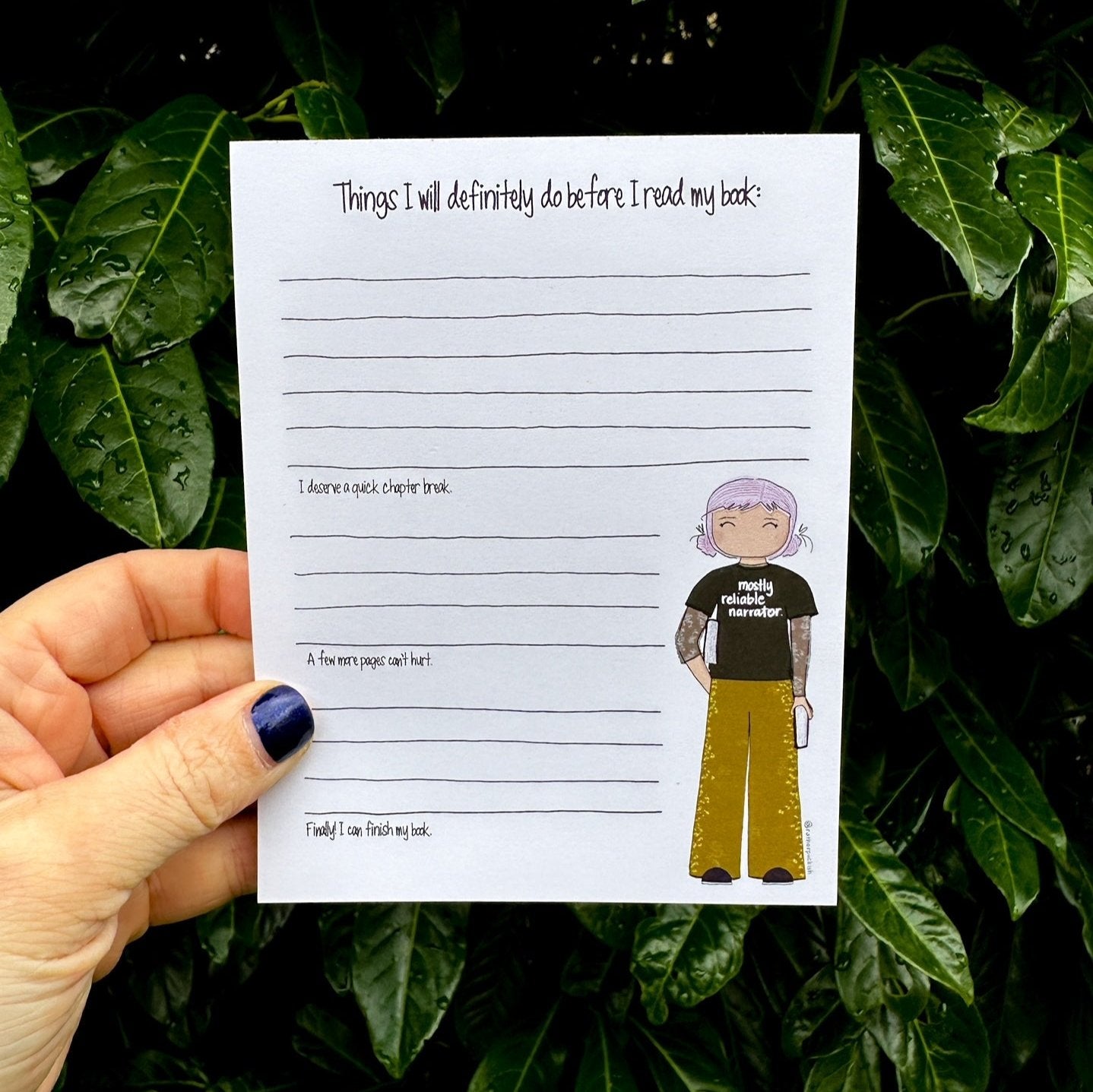 Puckish notepads!