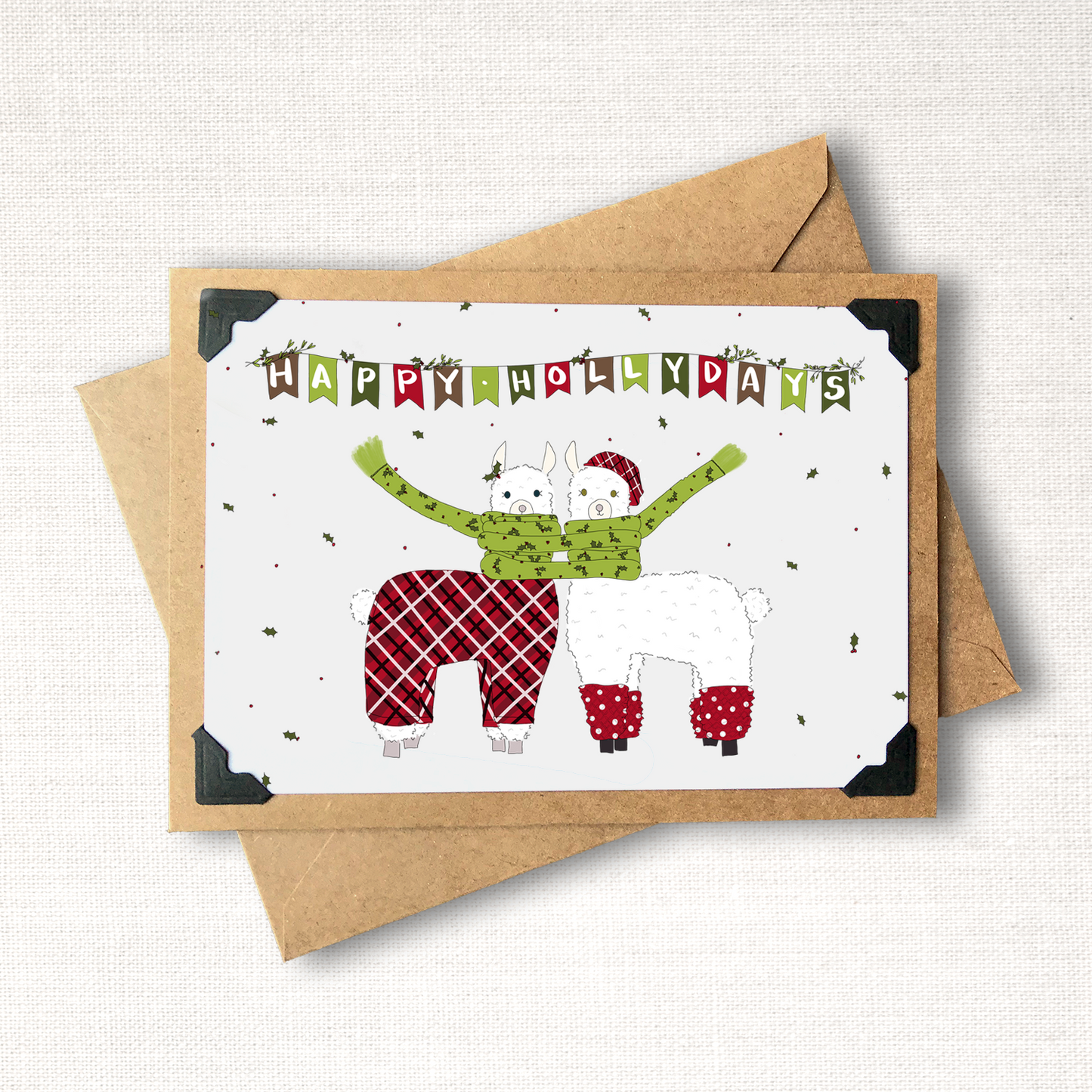 Happy Hollydays Holiday Card