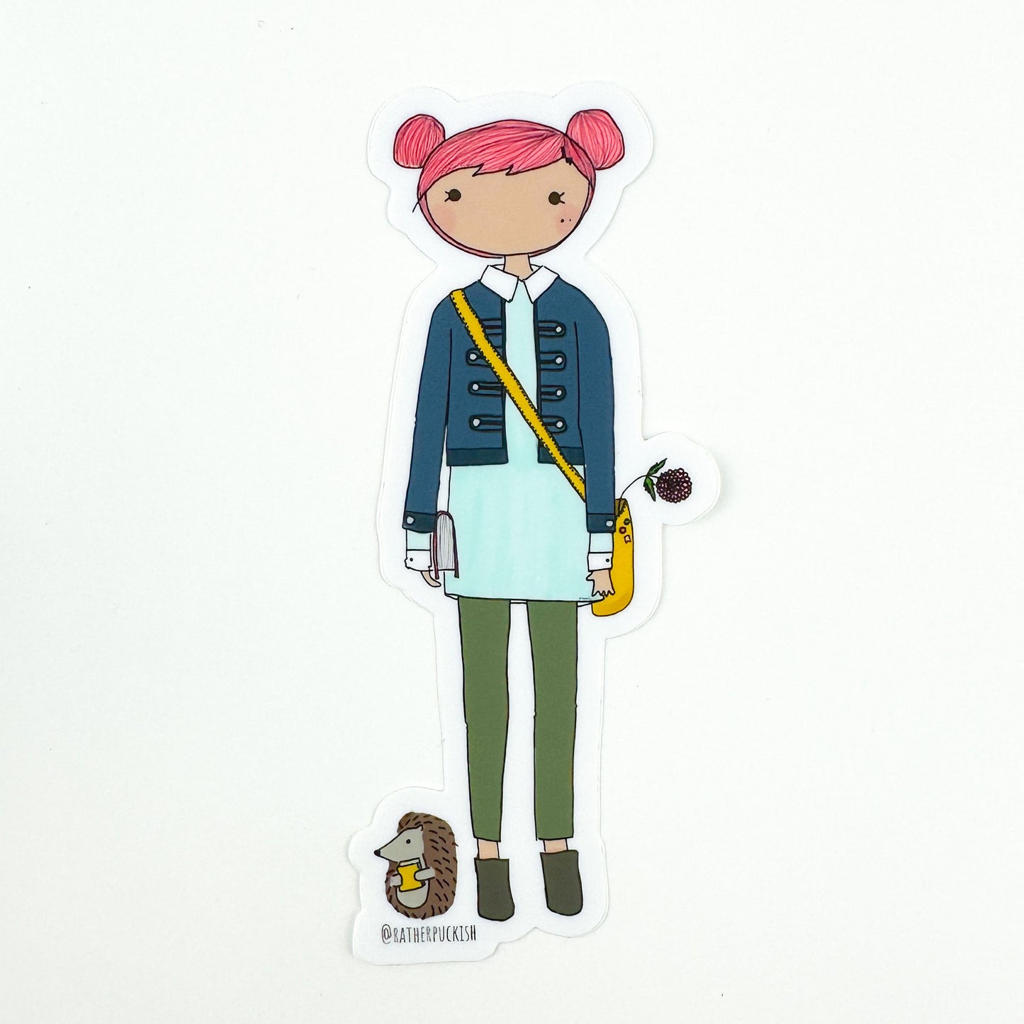 Puckish mini stickers!