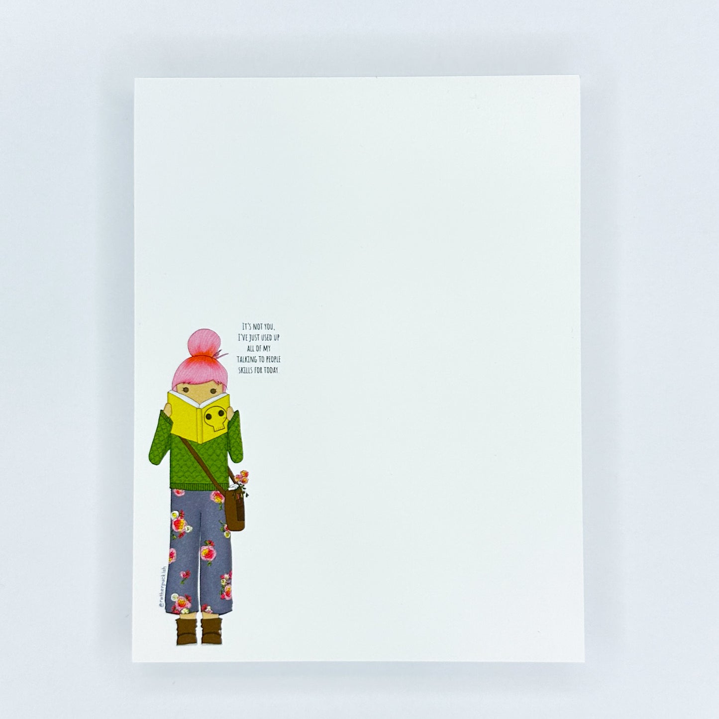 Puckish notepads!