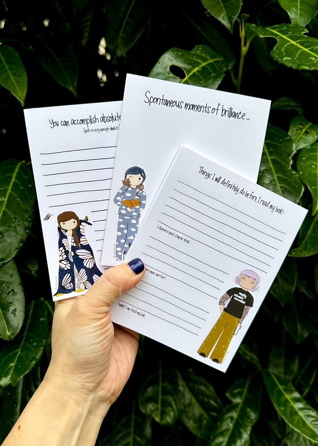 Puckish notepads!