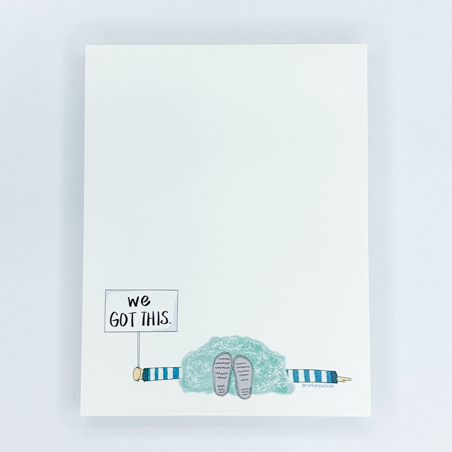 Puckish notepads!