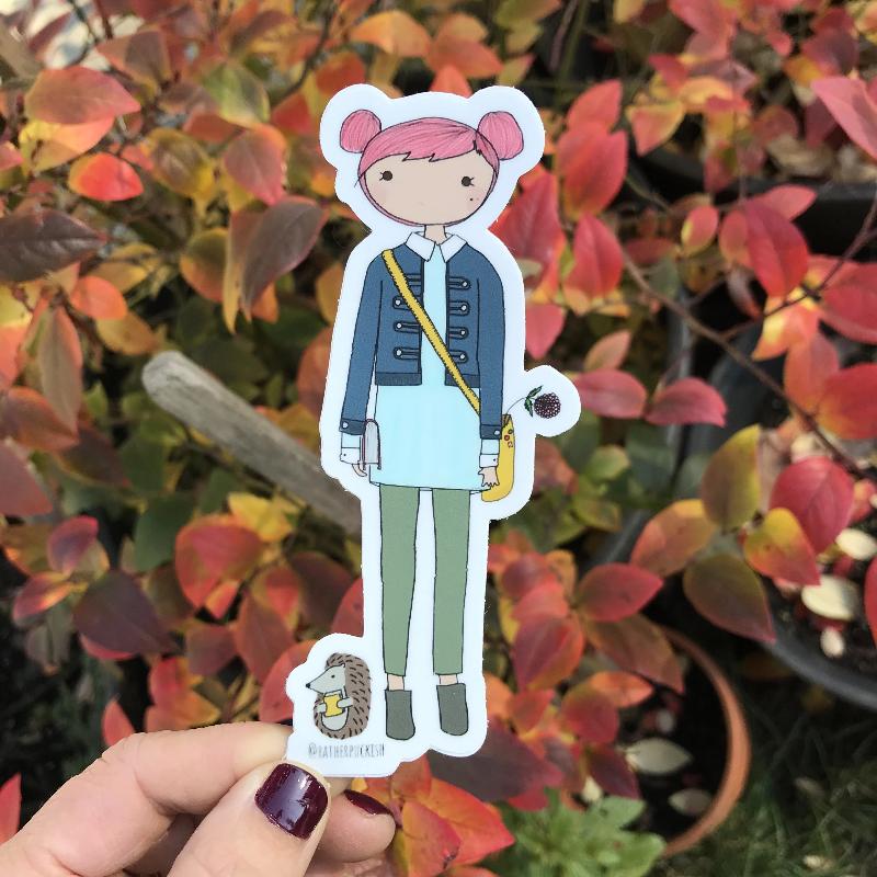 I Love You As Much as My Books Sticker