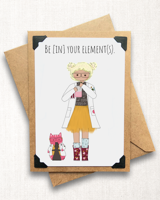 Be in your Elements Note Card