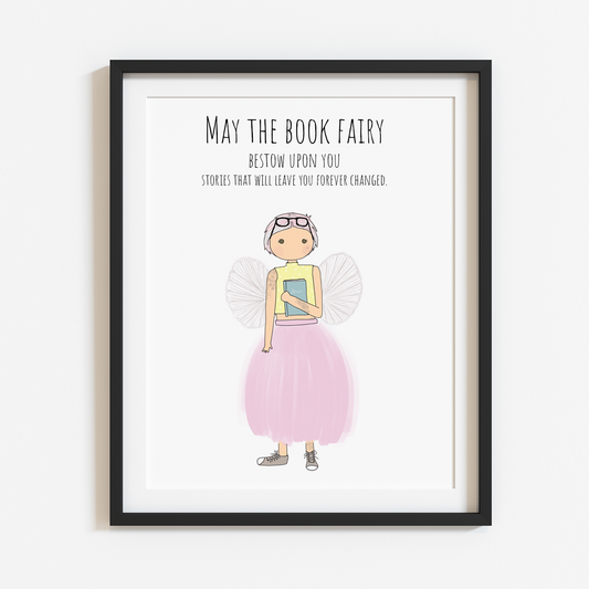 The Book Fairy 8x10 Print