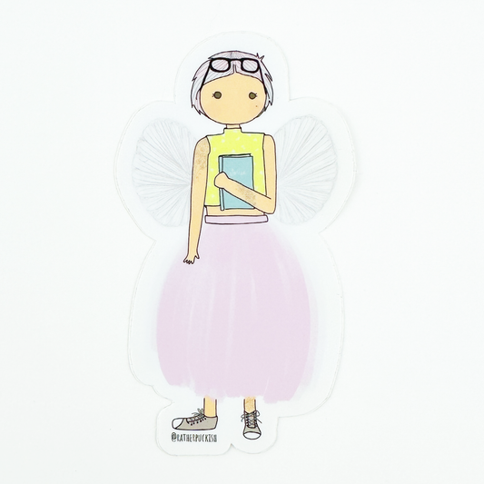 Book Fairy Sticker