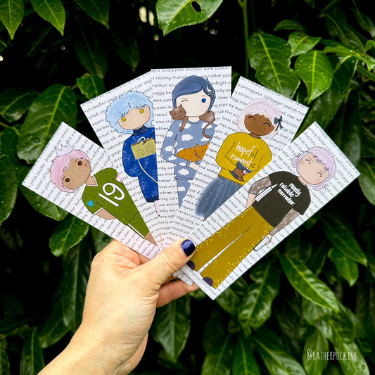 Rectangular puckish bookmarks!