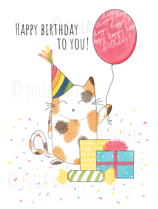 Happy Birthday to You Note Card