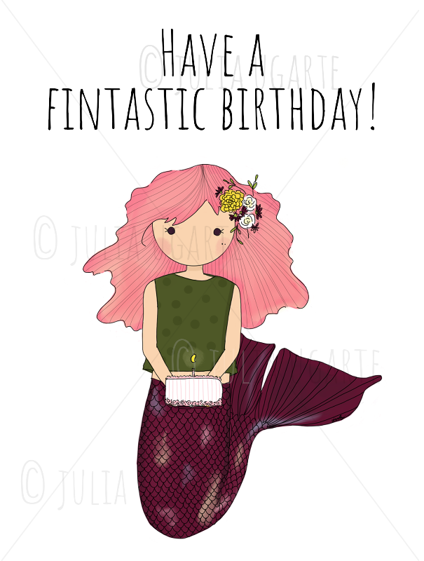 Have a Fintastic Birthday Note Card