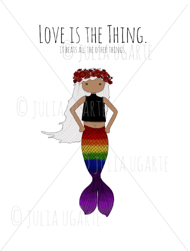 Love is the Thing Note Card