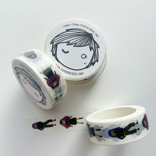 UGH and NOPE Girl Washi Tape